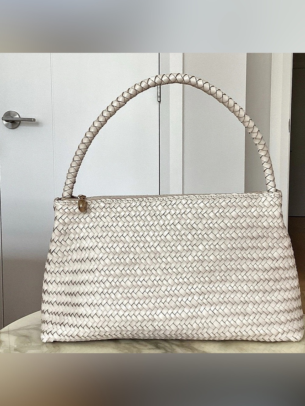 NWOT Madewell Woven Leather Handbag